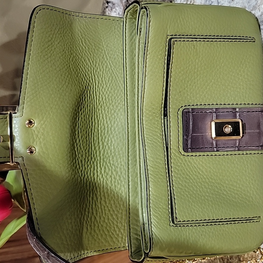 MCM EUC RARE LIMITED EDITION Colorblock Leather Crossbody Handbag - Picture 8 of 13